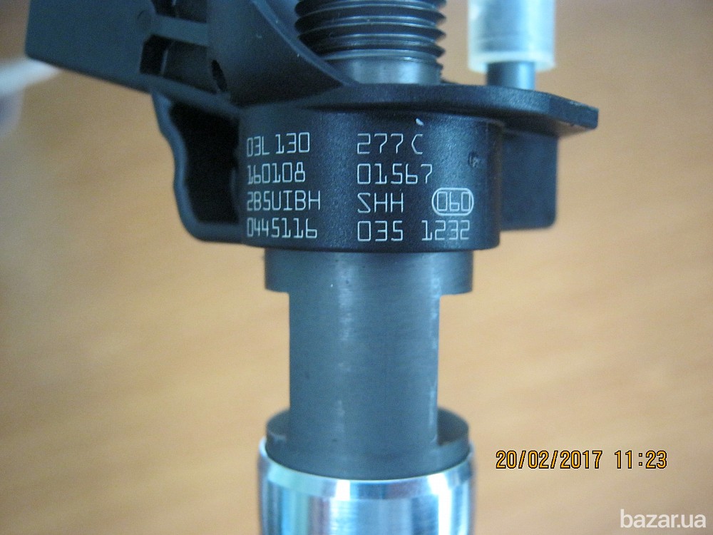 BOSCH 0445116035,VAG 03L130277C форсунка паливна пьезо VW Amarok. Луцк - изображение 2