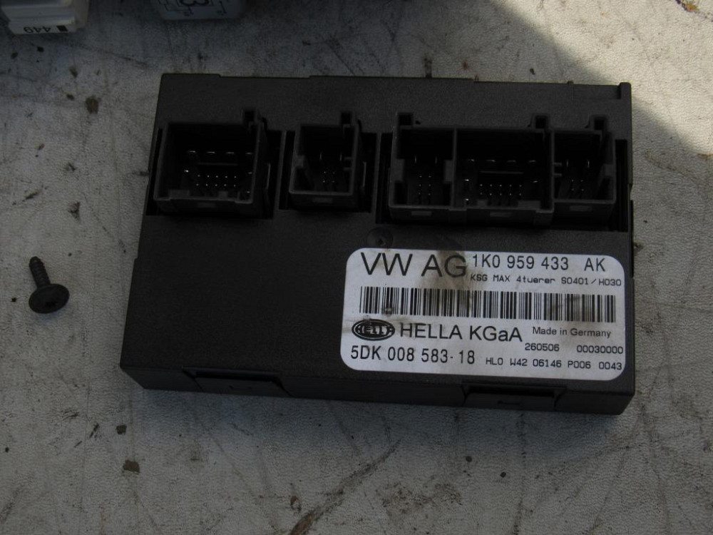 Блок управления двигателем VW Caddy 1.9 tdi 2004-2010 (0281012469) комплект Ковель - изображение 5