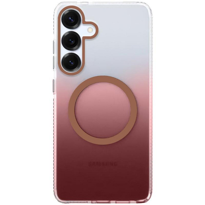 Чехол TPU+PC Phantom with MagSafe для Samsung Galaxy S25+ Херсон - изображение 1