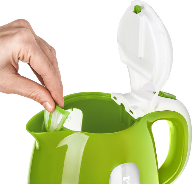 Электрочайник Sencor SWK 1011GR 1 л салатовый Київ - зображення 8