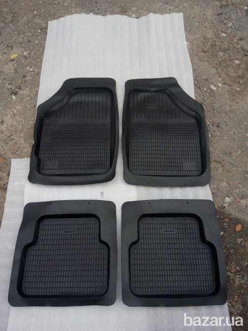 Килимки універсальні гумові високий борт комплект 4 шт. Баришівка - зображення 1