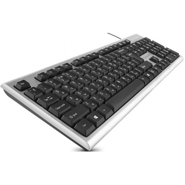 Клавіатура REAL-EL Standard 507 USB Silver (EL123100046) (Код товару:28890) Харьков - изображение 2
