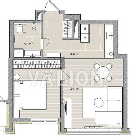продажа 1-к квартира Киев, Шевченковский, 158000 $ Київ - зображення 12