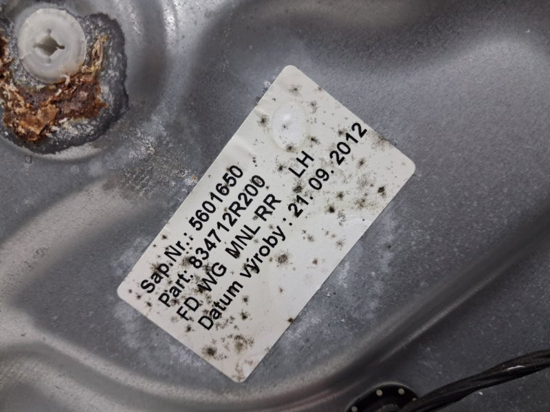 Стеклоподъемник задний левый (ручной) Hyundai I30 2007-2012 834712R200 (Арт. 77010) Киев - изображение 3