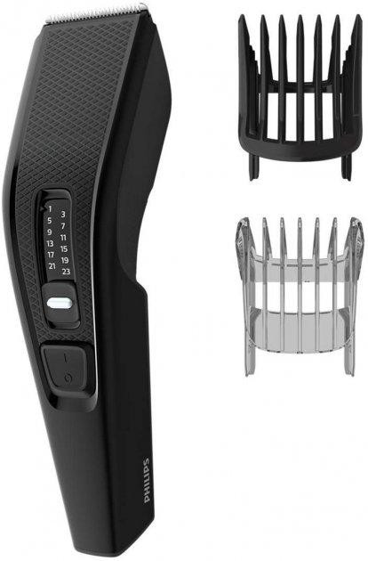 Машинка для підстригання волосся Philips Hairclipper Series 3000 HC3510-15 чорна Київ - зображення 1
