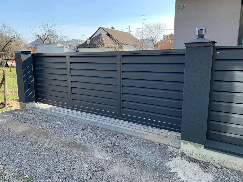 Виробництво та монтаж вулічних воріт. Відкатні, розпашні, гармошка.Акційни ціни. Львів - зображення 8