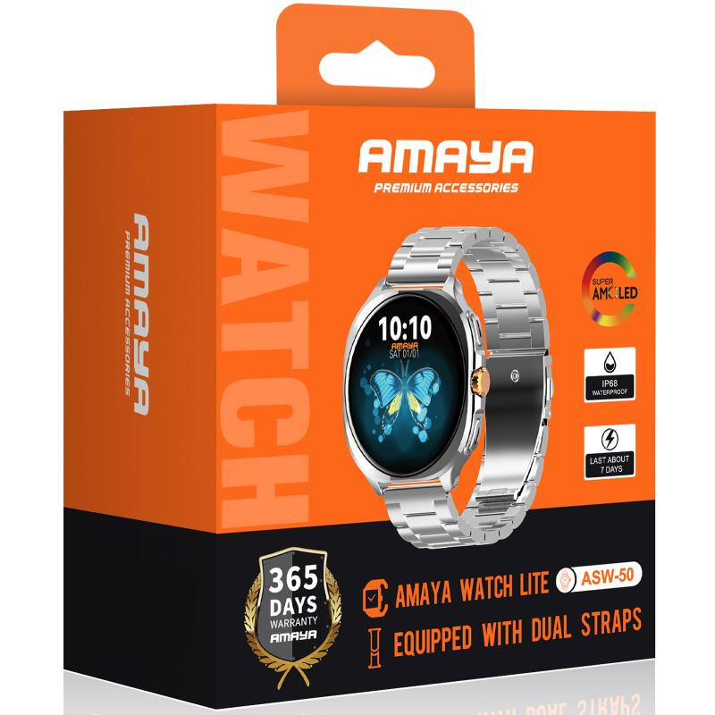 Смарт-часы Amaya ASW-50 Smart sports watch (call version) Херсон - зображення 2
