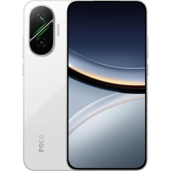 Смартфон Xiaomi Poco F7 12/256GB NFC White (No Adapter) Global UA (Код товару:42183) Харьков - изображение 1