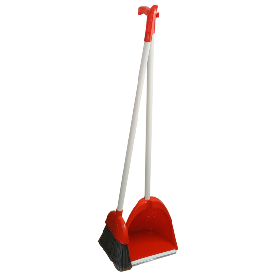 Метла с совком Planet Royal красная Київ