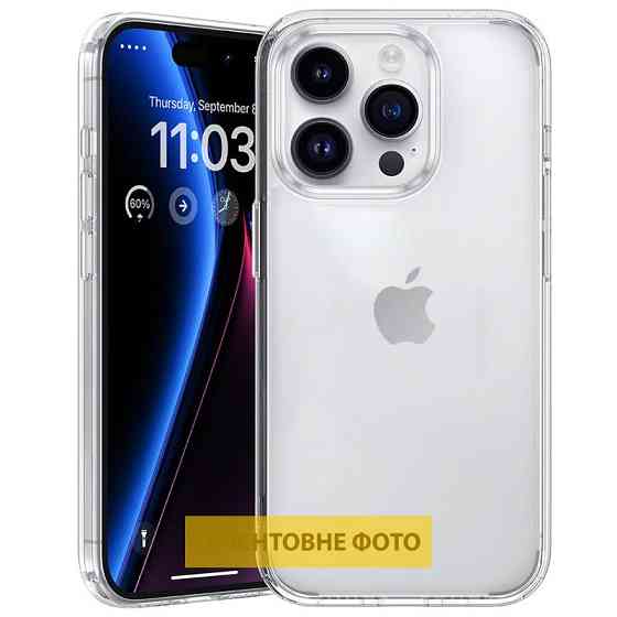 TPU чехол Epic Transparent 1,5mm для Apple iPhone 17 Air (6.5") Херсон