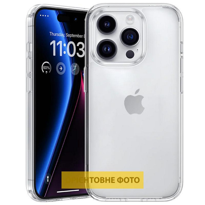 TPU чехол Epic Transparent 1,5mm для Apple iPhone 17 Air (6.5") Херсон - зображення 1