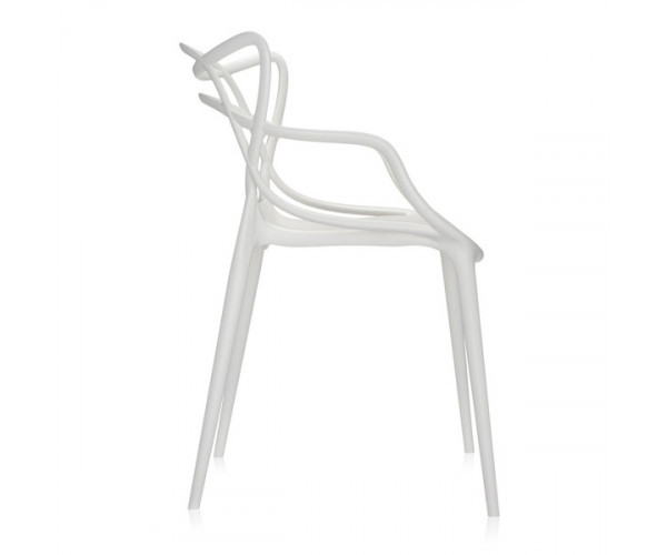 Стілець Мастерс барний пластиковий білий Днепр - изображение 3