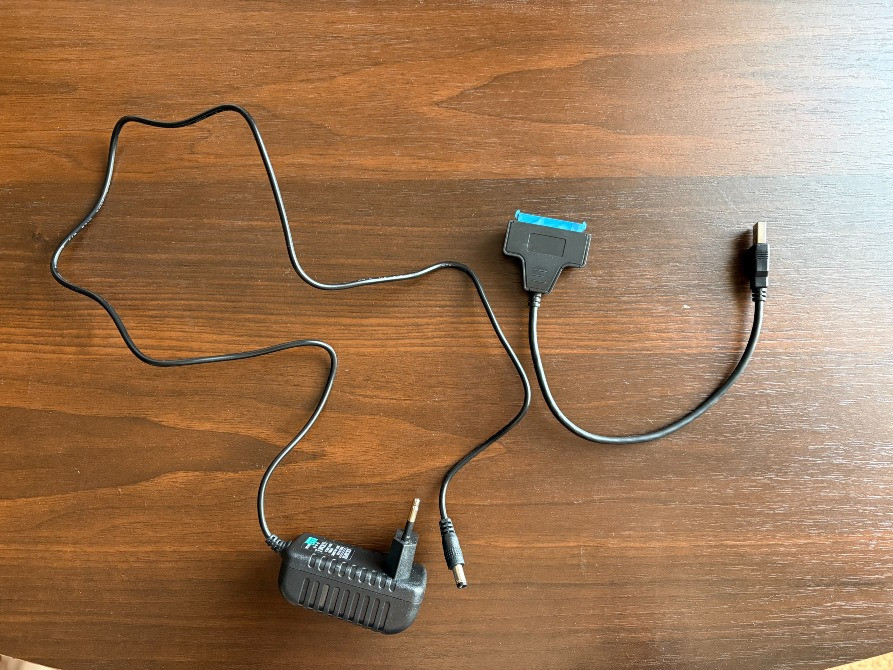 USB SATA кабель для жорсткого диска HDD/SSD адаптер до ПК Київ - зображення 1