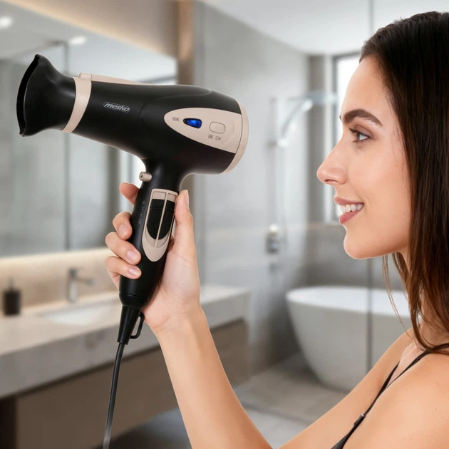 Фен Mesko MS 2287 2400 Вт черный Киев - изображение 7