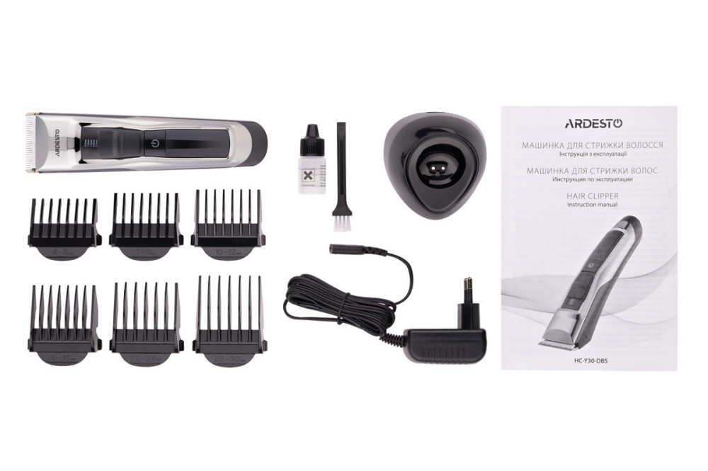 Машинка для стрижки волос Ardesto HС-Y30-DBS Київ - зображення 7