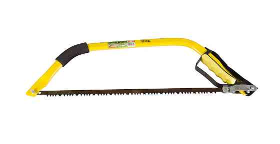 Ножовка лучковая MASTERTOOL 530 мм 4TPI с эргономичной ручкой 14-6913 Харків