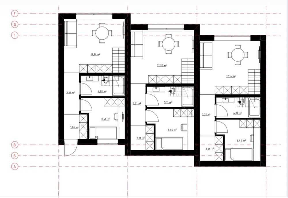 продажа 3-к таунхаус Новомосковский, Новомосковск, 37500 $ Новомосковск - изображение 3