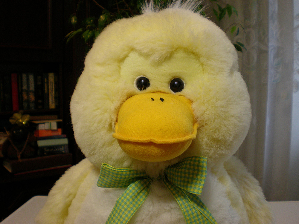 Мягкая игрушка, диванное украшение-уточка, цыпленок Самбор - изображение 2