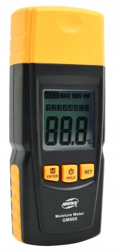 Влагомер древесины 0-41% (28 пород, 4 типа) BENETECH GM605 Харків - зображення 3