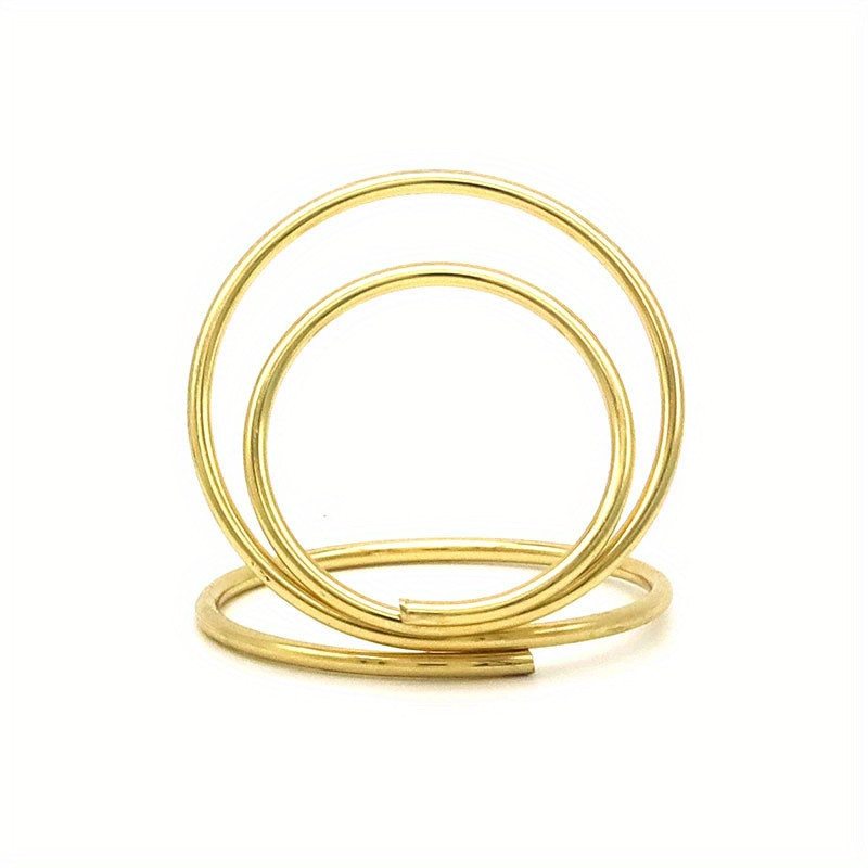 Подставка для меню, посадочной карточки или ценников Leeseph 6шт золотые Одесса - изображение 1