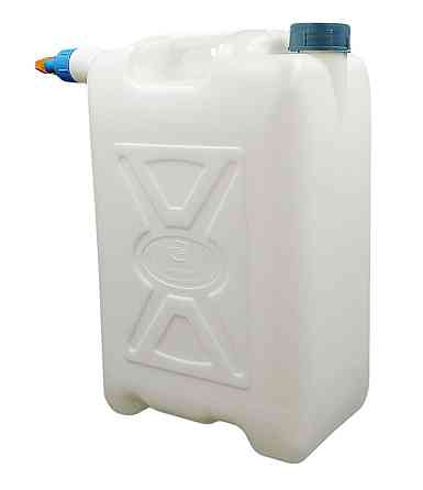 Канистра с носиком 20 литров, пластиковая Киев