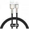 Кабель Baseus Cafule Metal Data Type-C to Lightning PD 20W 0.25m Black (CATLJK-01) Харків