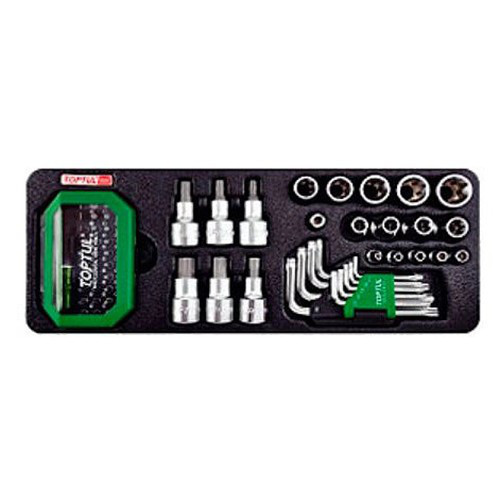 Набор инструмента TORX в ложементе 65ед. TOPTUL GAAT6502 Харків - зображення 1