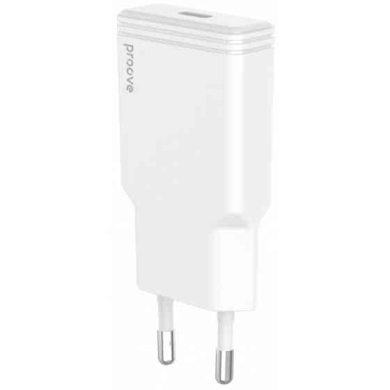 Мережевий зарядний пристрій Proove Slender 20W Type-C White (WCSS20010002) (Код товару:41196) Харків