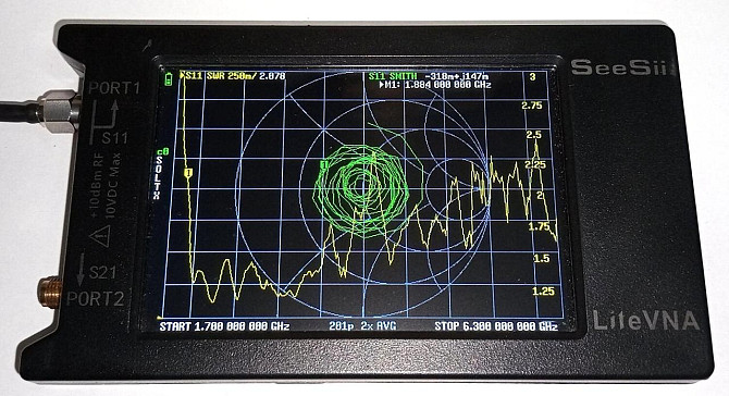 UWB антенна 1880-4070/4200-5300MHz 9dBi, до 20 Вт, направленная сверхлегкая Yagi антенна, SMA-female Днепр - изображение 2
