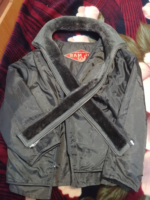 Куртка кожаная мужская всесезонная (52-54р) (зима, весна, осень) Лубни - зображення 6