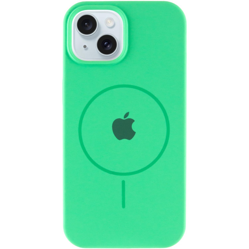 Чехол Silicone Case Full Protective (AA) with MagSafe для Apple iPhone 13 (6.1") Херсон - зображення 2
