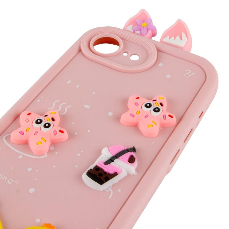 Чехол TPU Toys Case with Ears для Apple iPhone 16e (6.1") Херсон - зображення 4