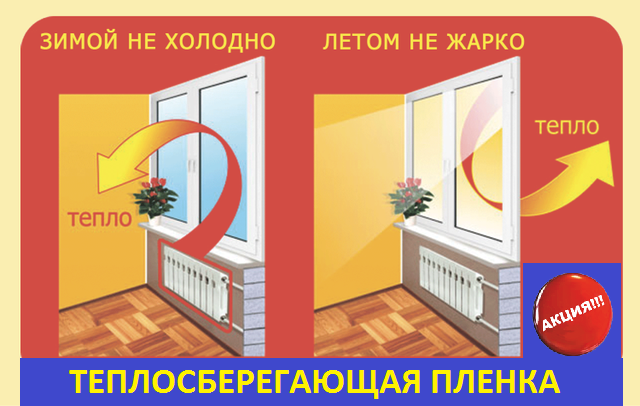 Энергосберегающая пленка для окон 6мХ80см (30мкрн),Франция Харків - зображення 8