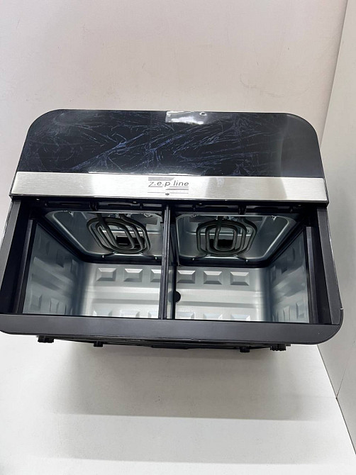 Аэрогриль мультипечь на два чаши с силиконовой формой в подарок Zepline ZP-0218 12 л 4200 Вт Київ - зображення 8