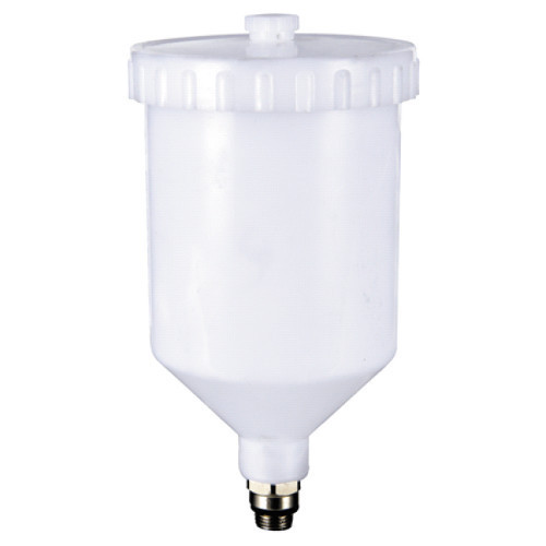 Бачок для краскопульта пластиковый (наружная резьба 3/8*1.337) 600 мл ITALCO PC-600A Харків - зображення 1