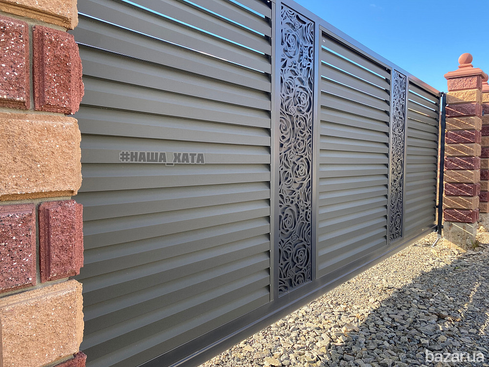 Відкатні ворота у Долині Наша Хата Хуст - зображення 1