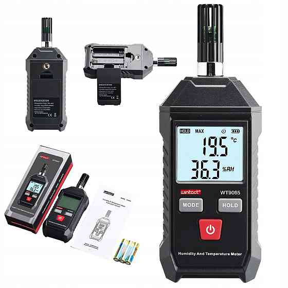 Термогигрометр 5-98%, -10-50°C WINTACT WT9065 Харків