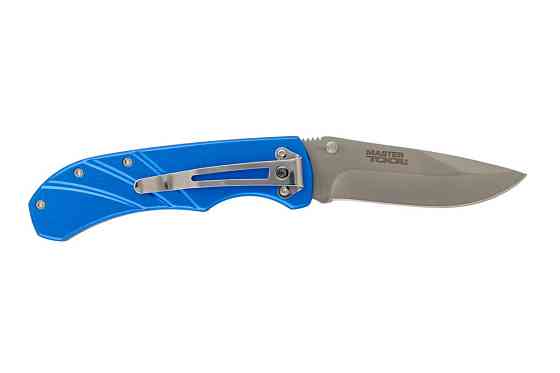 Нож складной MASTERTOOL "TITAN" 201х33х16 мм нержавеющее лезвие алюминиевая рукоятка 79-0122 Харьков