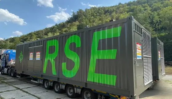 Когенерационная установка RSE 2300 kW, газовая электростанция , мини ТЕС Киев