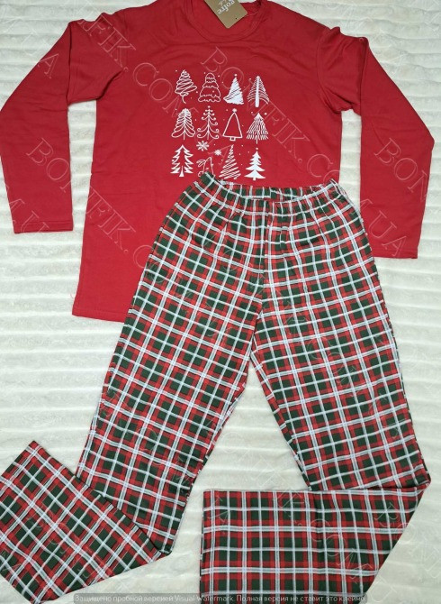 Пижама мужская хлопковая "Christmas Trees" (арт. MPF 0880/09/01) Кривой Рог - изображение 3