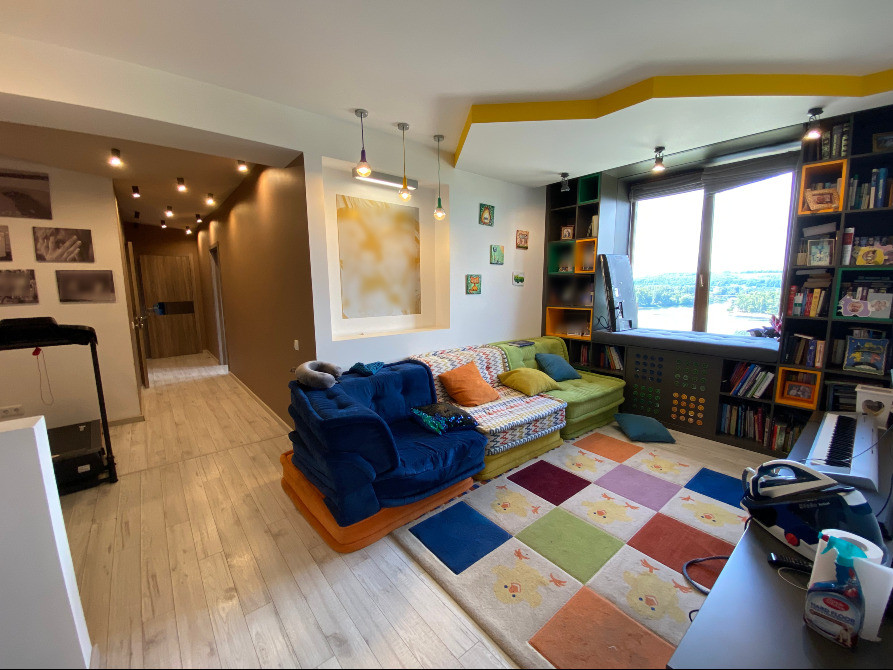 БЕЗ% для покупця, дворівнева квартира видно Дніпро Лавру Київ, 6-окремих кімнат Киев - изображение 10