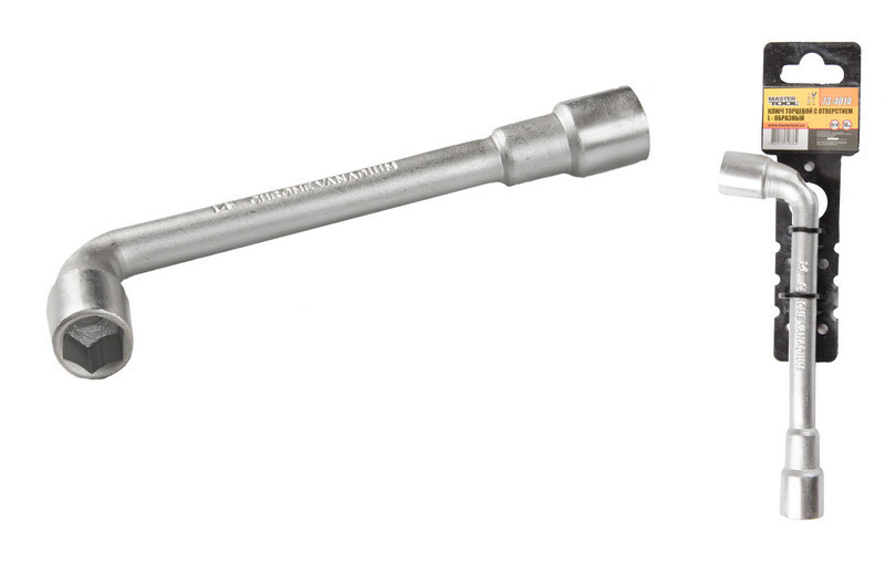 Ключ торцевой MASTERTOOL L-Type 14 мм CrV 73-4014 Харків - зображення 1