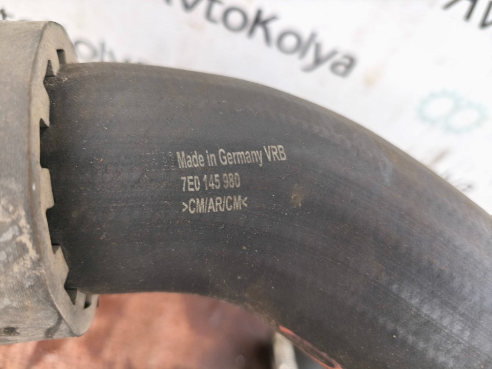 Патрубок интеркулера VW T5 T6 2.0 tdi 2010-2019 (7E014580) Ковель - зображення 3