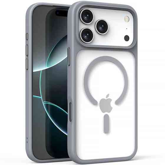TPU+PC чехол Metal Buttons with MagSafe для Apple iPhone 17 Pro Max (6.9") Херсон