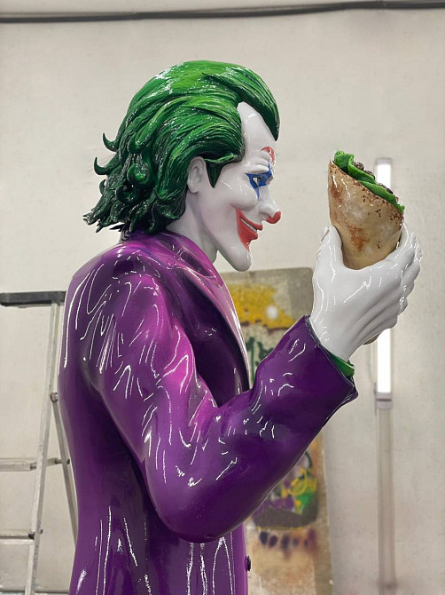 Створення рекламных та тематичних скульптур на замовлення Фігура Джокер Київ - зображення 6
