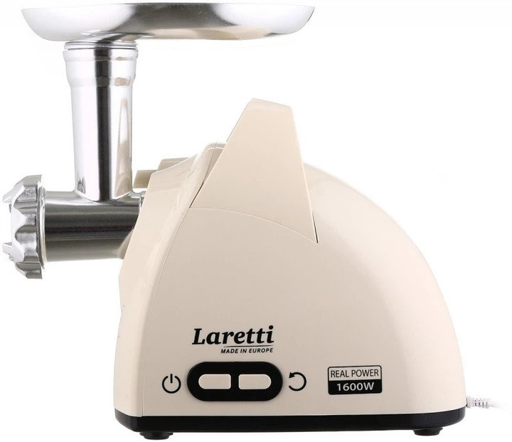 Мясорубка электрическая Laretti LR-MG7202K 1600 Вт бежевая Киев - изображение 2