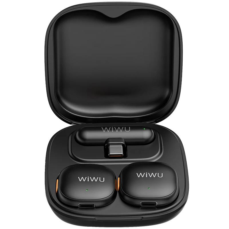 Петличный беспроводной микрофон WiWU Wi-WM006 AI Adaptive Noise Reduction Type-C Херсон - зображення 1