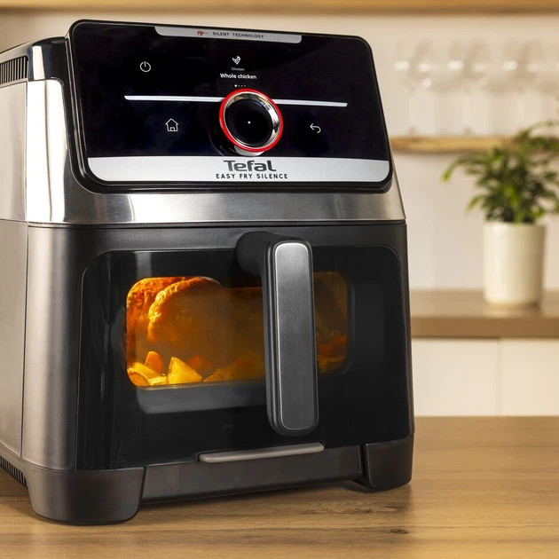 Мультипечь Tefal Easy Fry Smart & Silence XXL EY876DE1 7 л 1800 Вт черная Киев - изображение 5