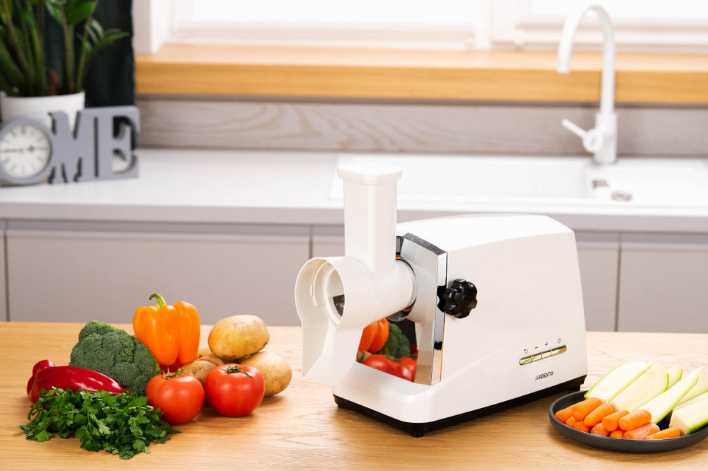 Мясорубка Ardesto MGA-2300J 1750 Вт белая Київ - зображення 6