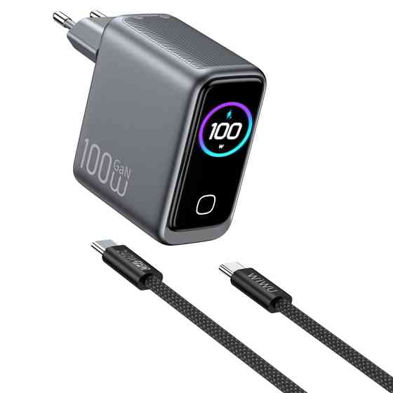 СЗУ WIWU CHG300 Voyager PD100W+QC3.0 (1USB-A/2C) + кабель Type-C to Type-C Херсон